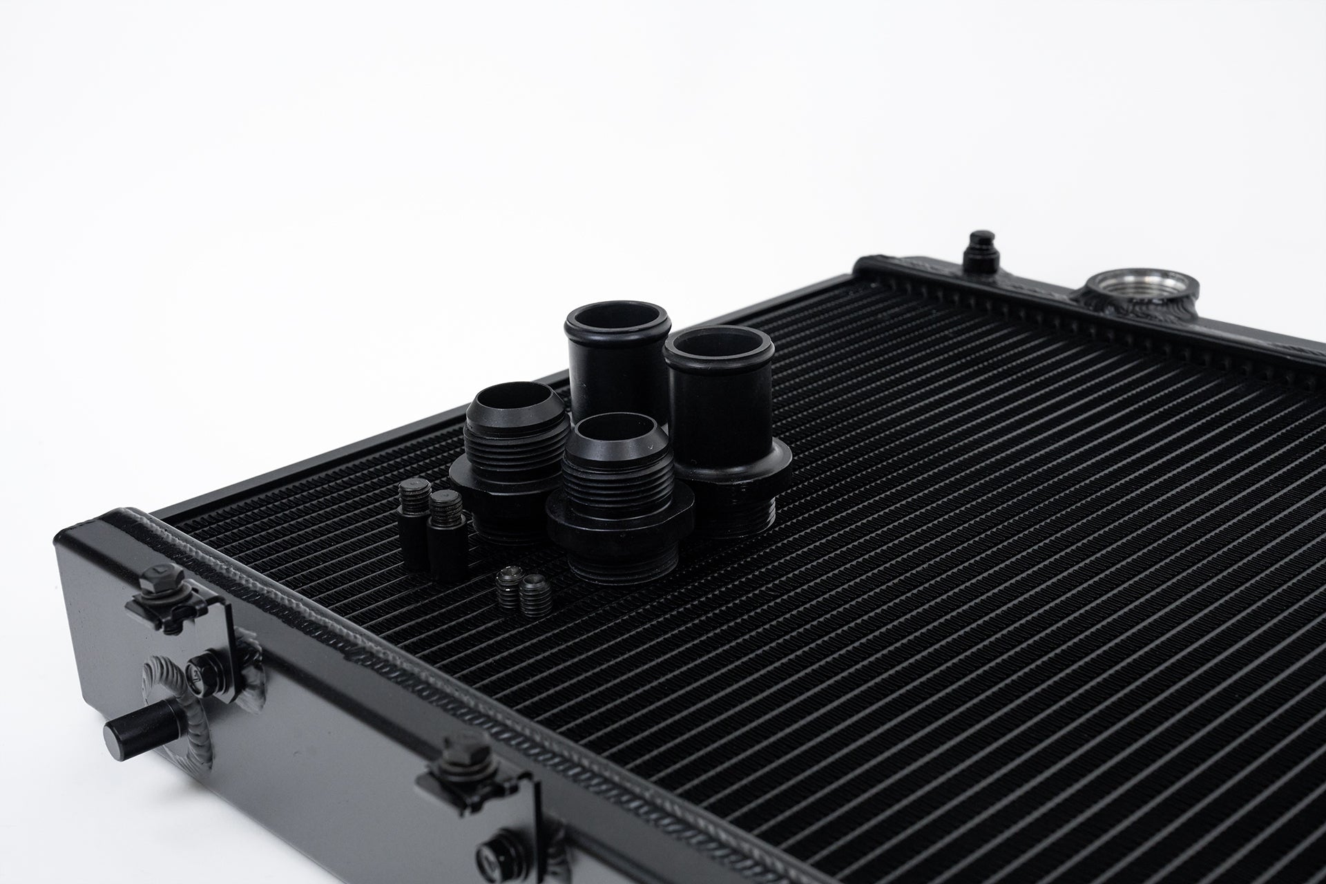 CSF #2850KB K-Swap 92-00 Honda Civic / 94-01 Acura Integra All-Aluminum Radiator - Black