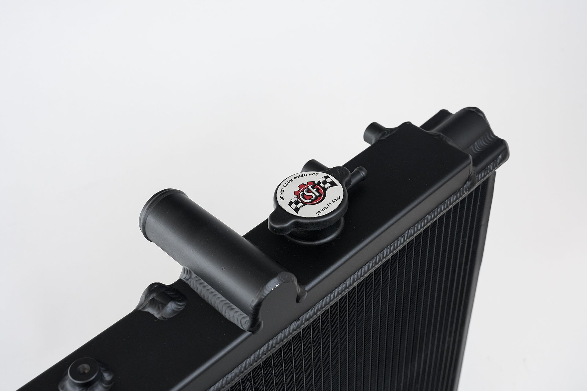 CSF #2882B 93-98 Toyota A80 Supra (NA/TT) High-Performance All-Aluminum Radiator - Black