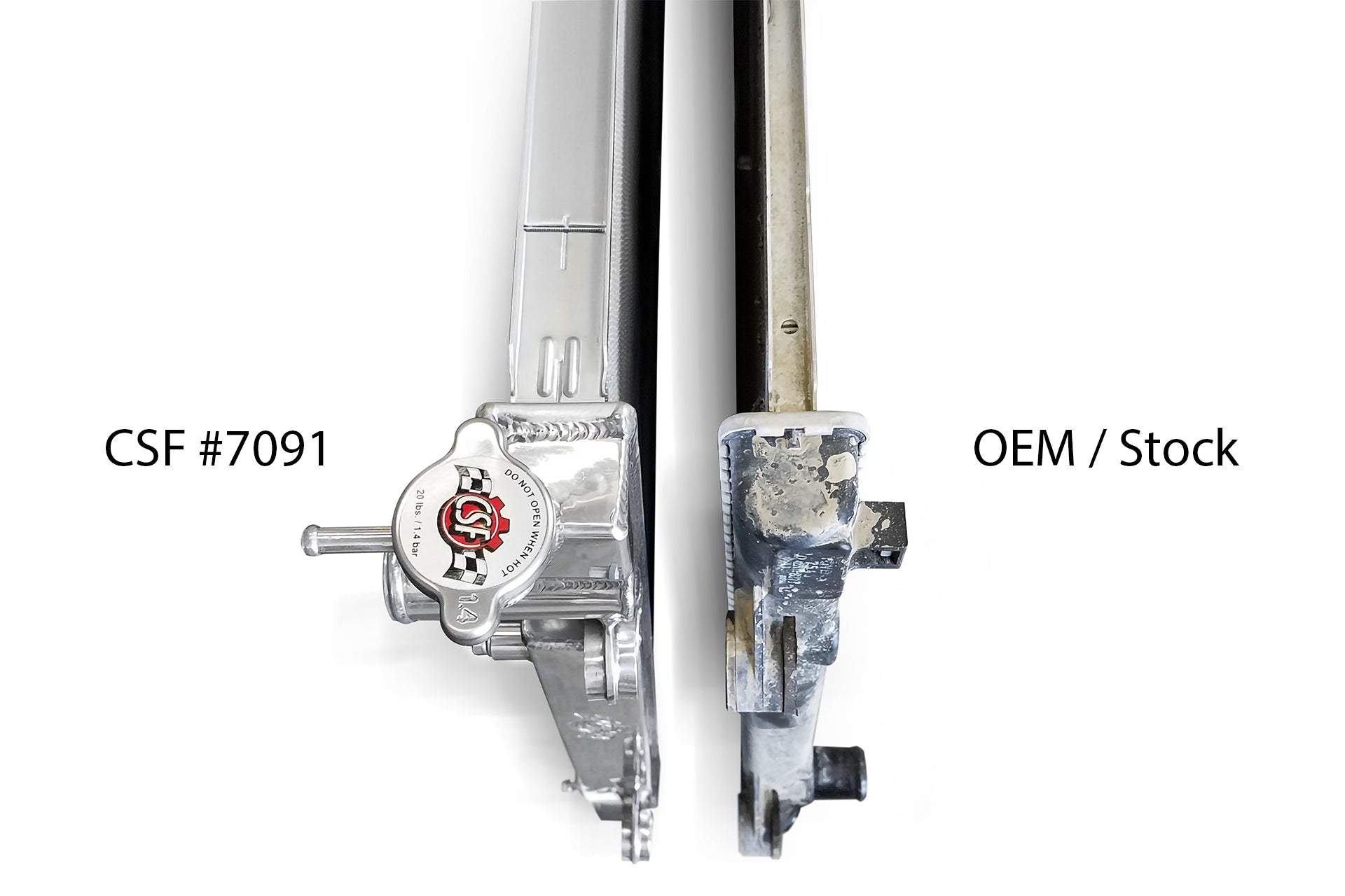 CSF #7092 05+ Toyota Tacoma (3.5L / 4.0L / 2.7L) High-Performance All-Aluminum Radiator