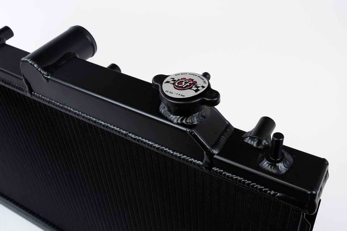 CSF #7094B 08-14 Subaru WRX / STI / 15-21 WRX 1-Row 31mm High-Performance Radiator - Black