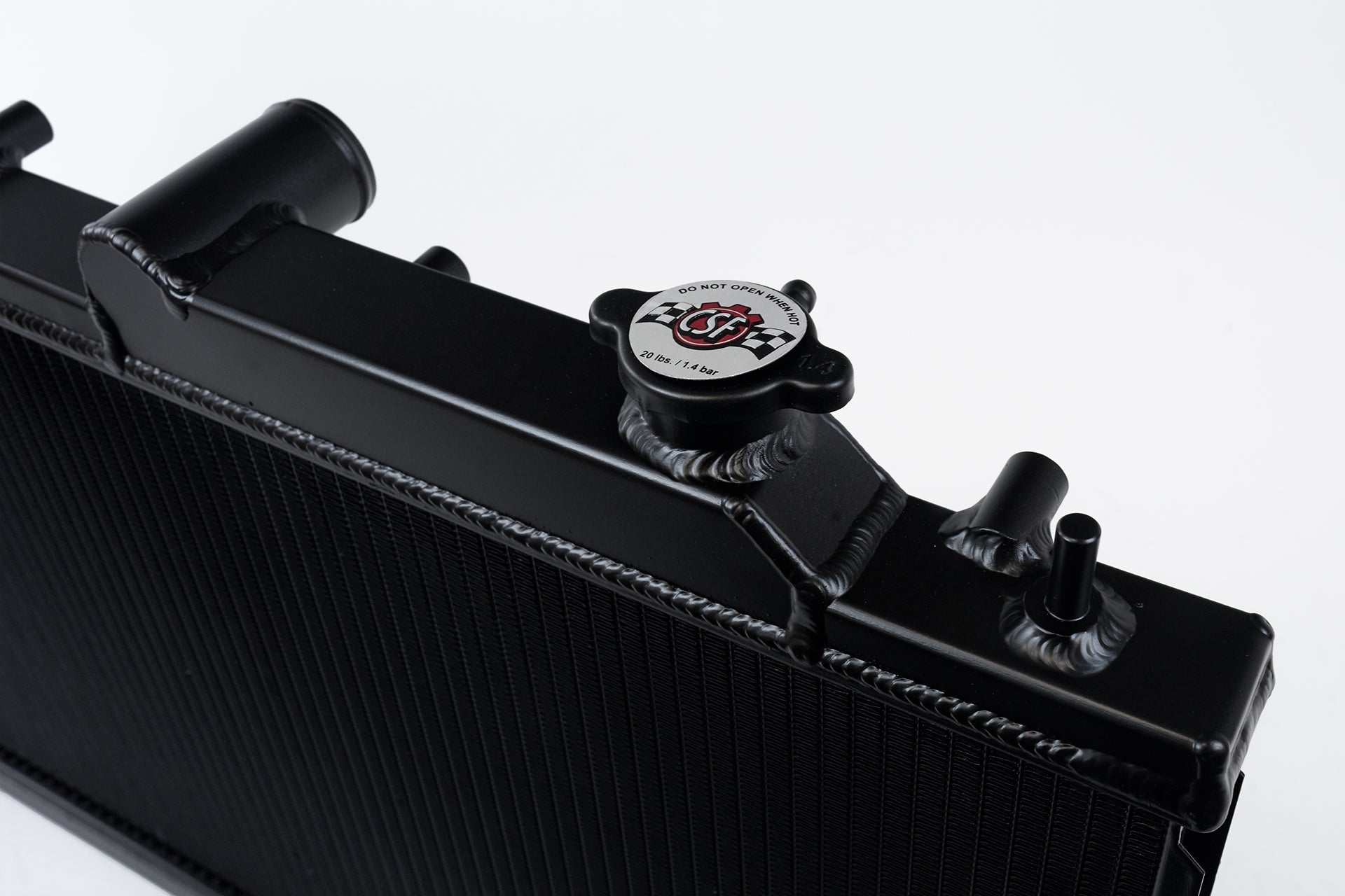 CSF #7094B 08-14 Subaru WRX / STI / 15-21 WRX 1-Row 31mm High-Performance Radiator - Black