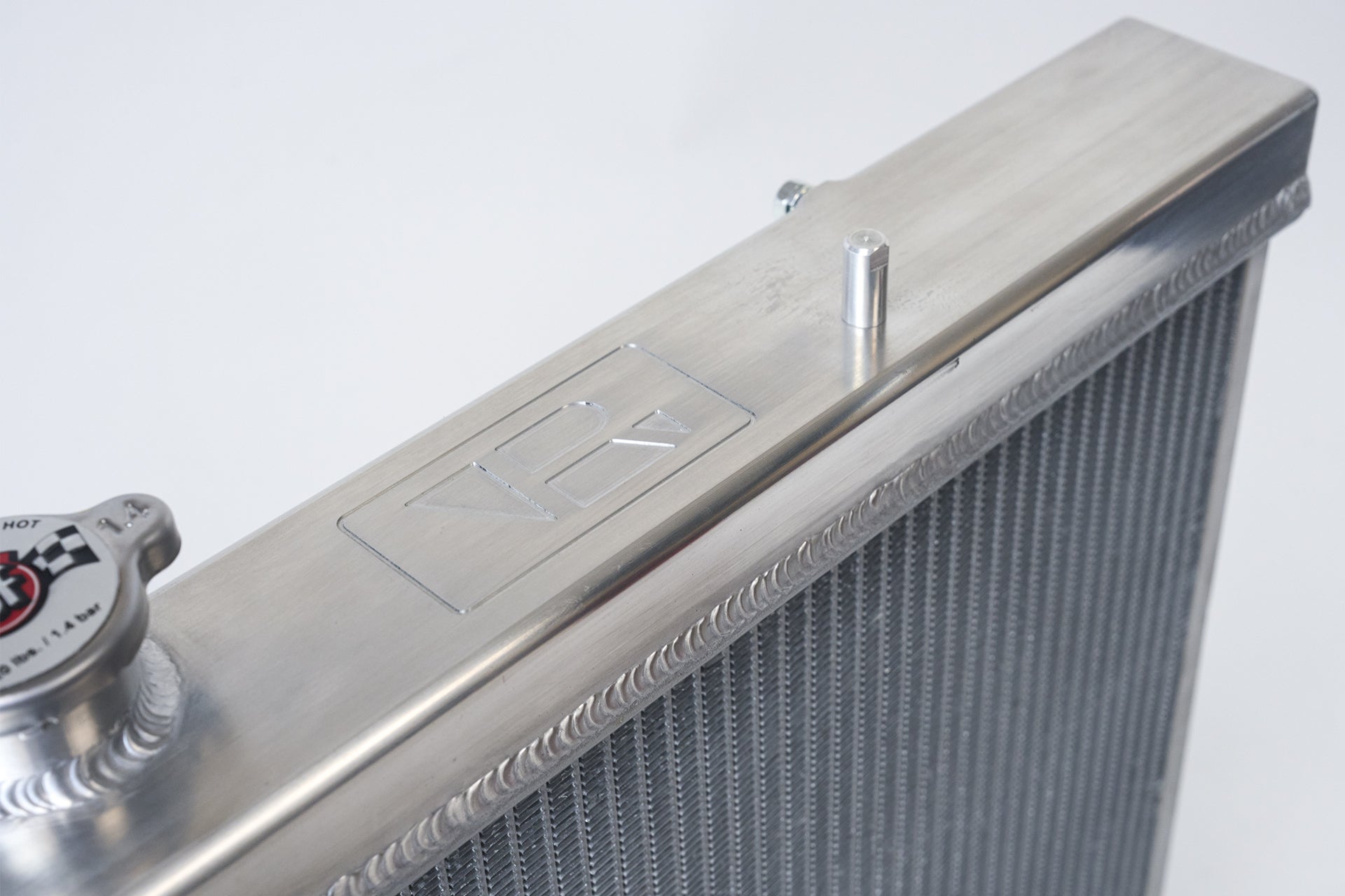 CSF #7217 R32 Skyline GT-R/GTS Full Billet Aluminum High-Performance Radiator - Raw Billet