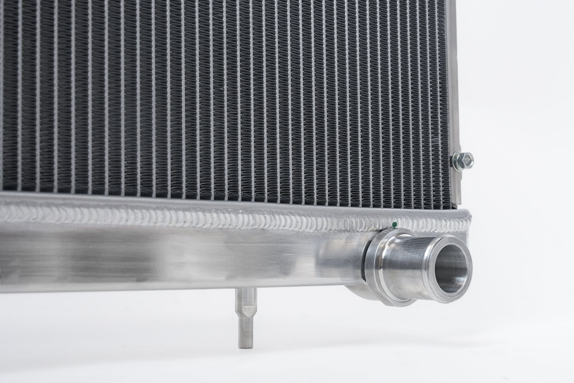 CSF #7217 R32 Skyline GT-R/GTS Full Billet Aluminum High-Performance Radiator - Raw Billet