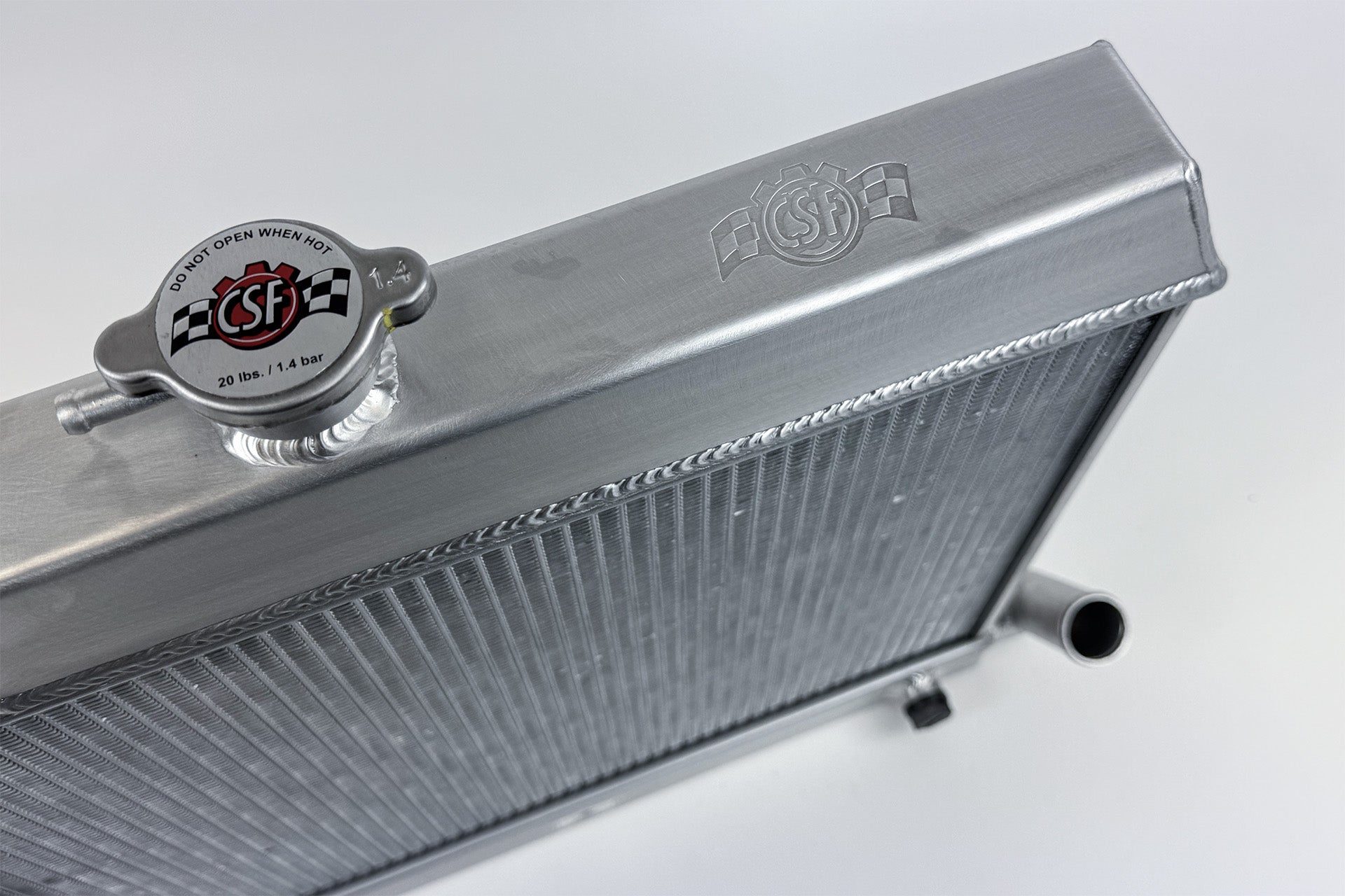 CSF #7225 BMW 2002 / 1602 High-Performance All-Aluminum Radiator - Silver