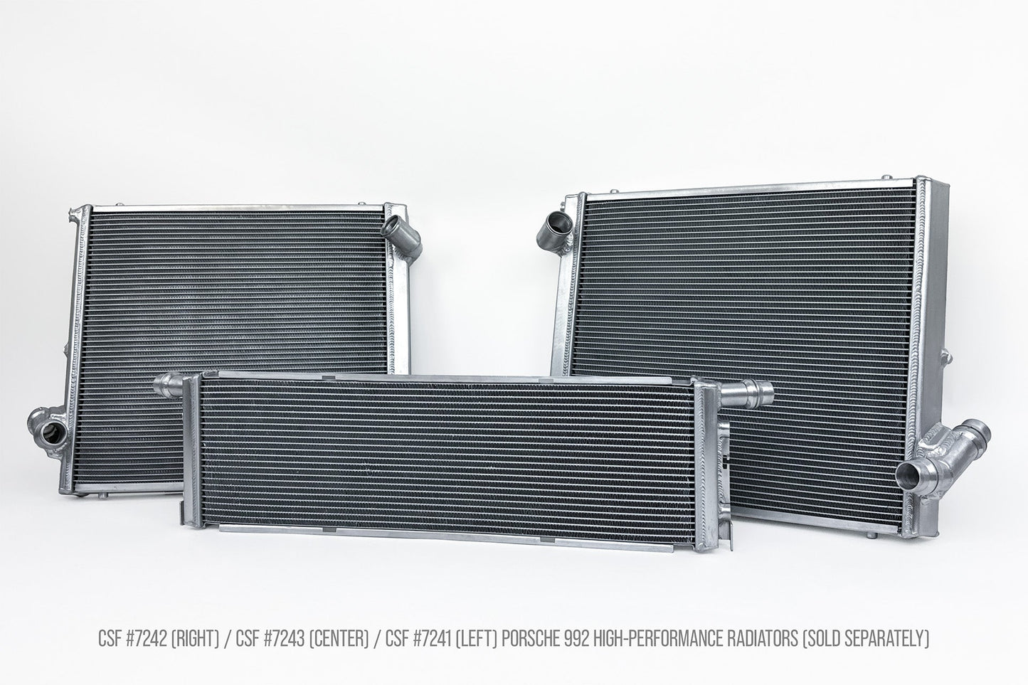 CSF #7242 Porsche 992 911 High-Performance All-Aluminum Radiator (Right)