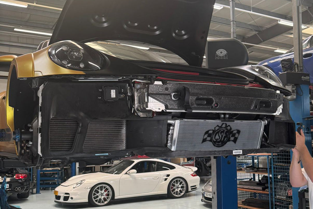 CSF #7243 Porsche 992 911 High-Performance All-Aluminum Radiator (Center)