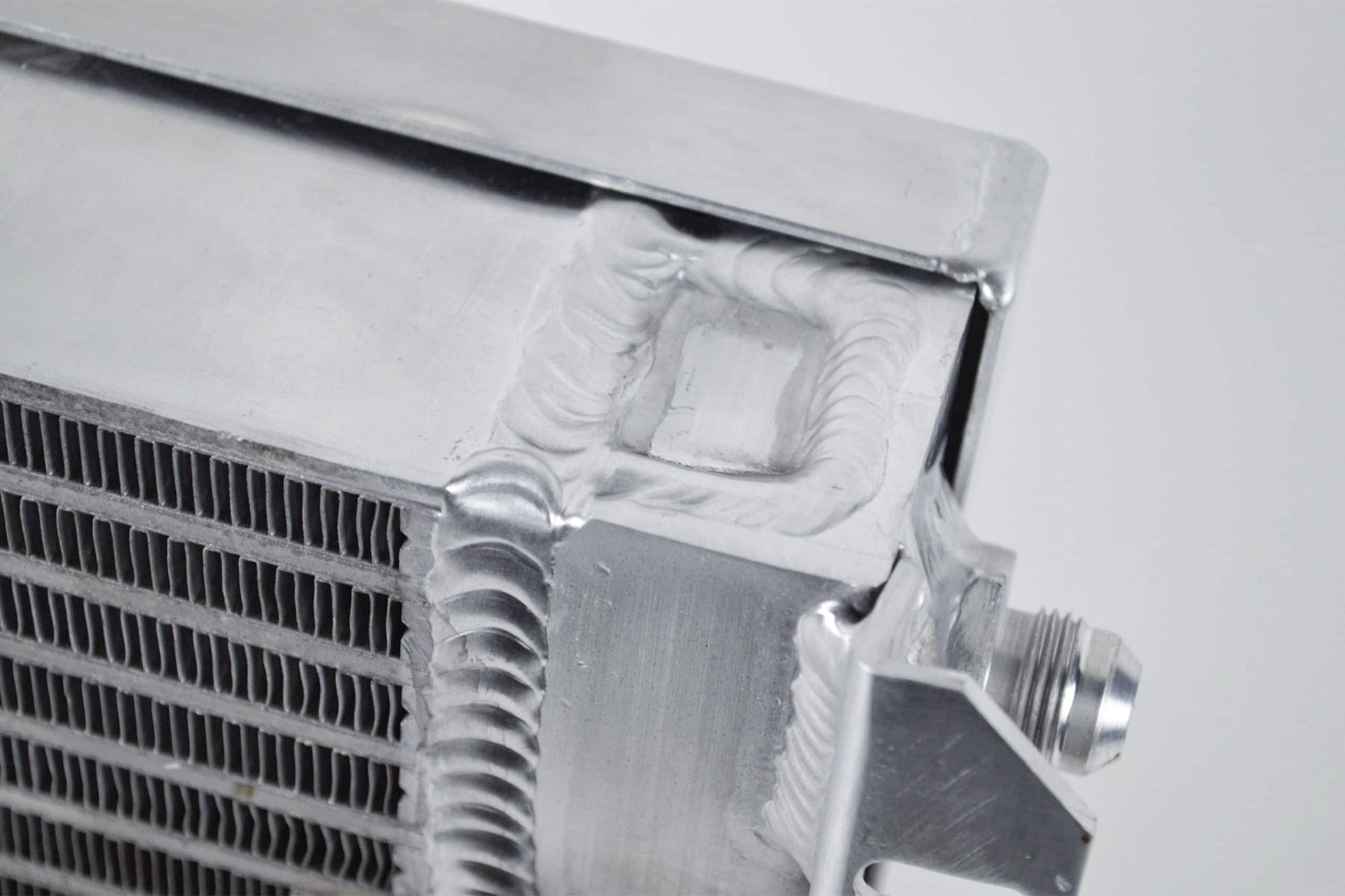 CSF #8026 13.8in x 10in Dual Fluid Bar & Plate HD Oil Cooler w/9in SPAL Fan