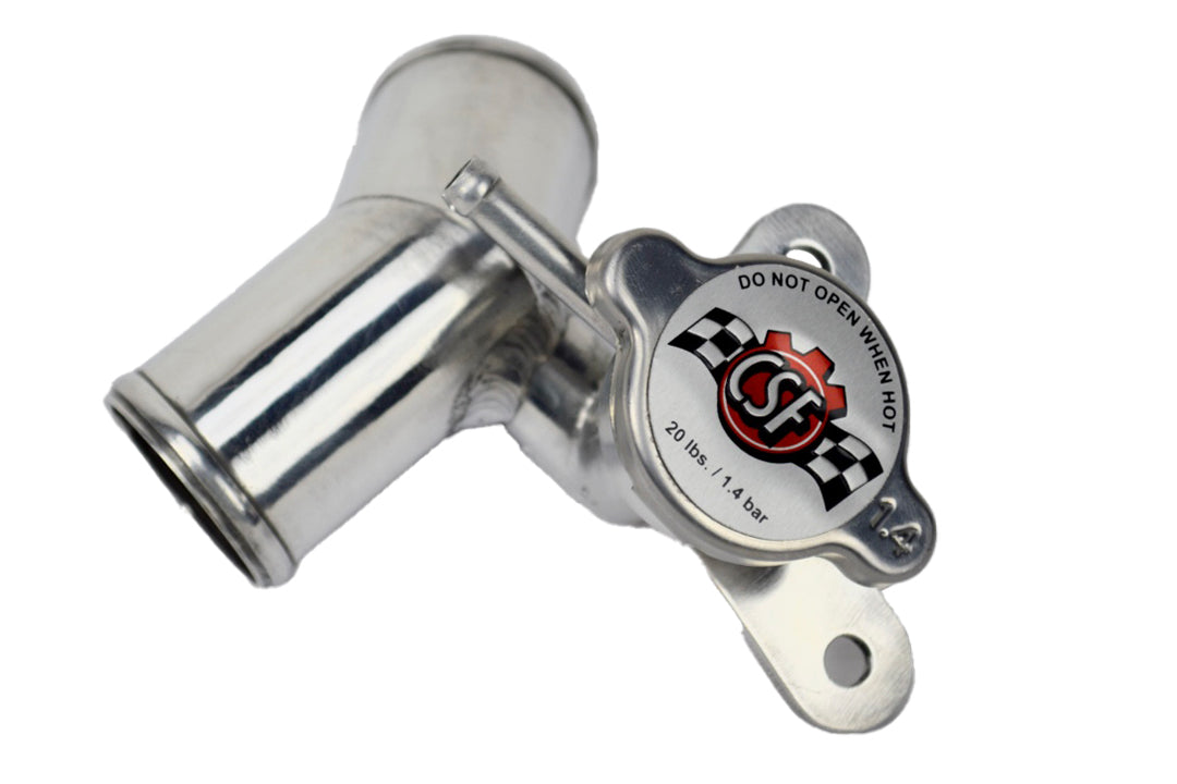 CSF #8044 FR-S/BRZ/86/GR86 All-Aluminum Filler Neck w/1.4 bar High Pressure Radiator Cap
