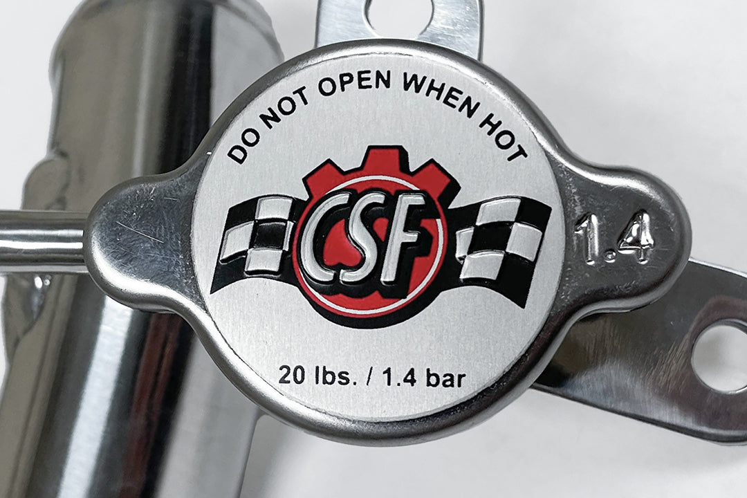 CSF #8044 FR-S/BRZ/86/GR86 All-Aluminum Filler Neck w/1.4 bar High Pressure Radiator Cap
