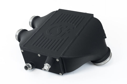 CSF #8082 F8X M3 / M4 / M2 Comp Top Mount Charge-Air-Cooler - Crinkle Black Finish