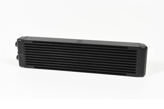 CSF #8110 Universal Dual-Pass Oil Cooler / IROC Porsche / M22x1.5 / 24L x 5.75H x 2.16W
