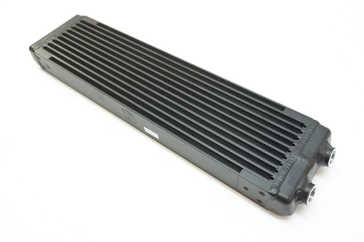 CSF #8110 Universal Dual-Pass Oil Cooler / IROC Porsche / M22x1.5 / 24L x 5.75H x 2.16W