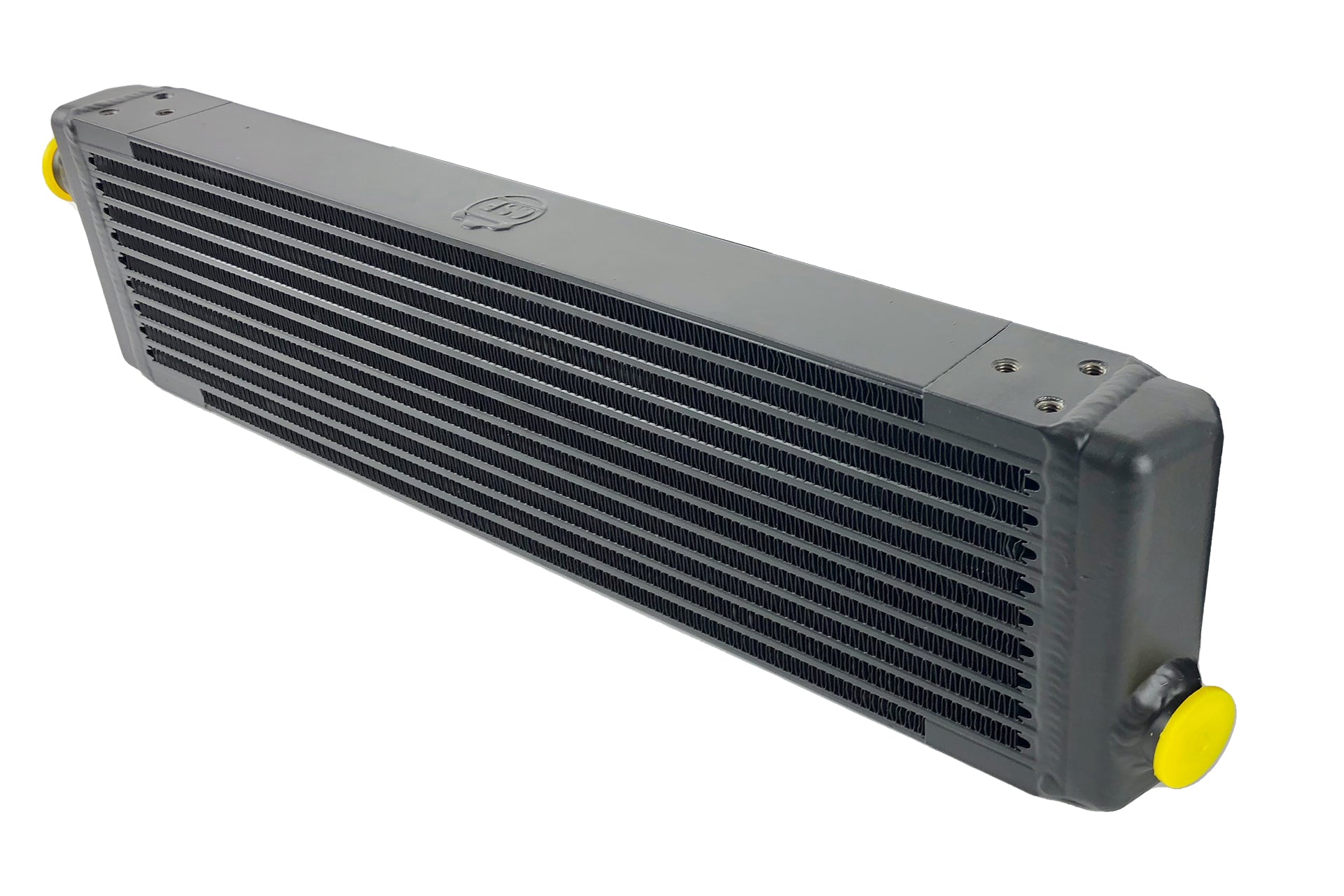 CSF #8111 Universal Single-Pass Oil Cooler / IROC Porsche / M22x1.5 / 24L x 5.75H x 2.16W