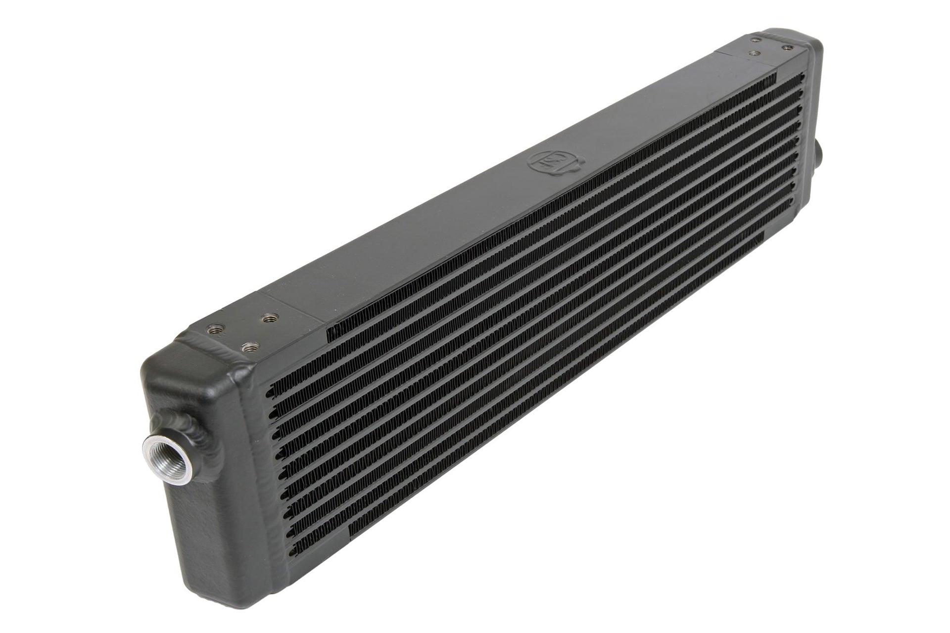 CSF #8111 Universal Single-Pass Oil Cooler / IROC Porsche / M22x1.5 / 24L x 5.75H x 2.16W