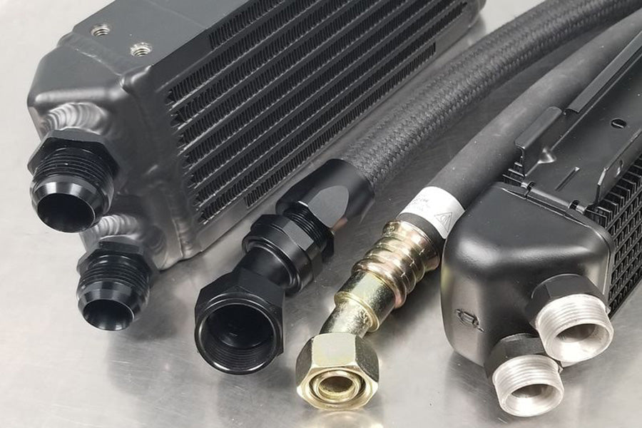 CSF #8119-PORSCHE CSF Small Universal Porsche 964 & 993 Oil Cooler