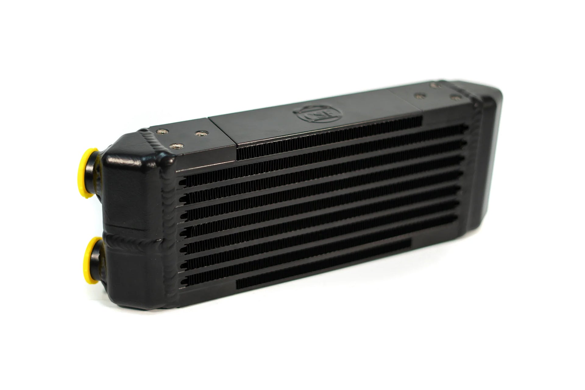 CSF #8119 Universal Dual-Pass Oil Cooler - M22 x 1.5 connections - 13L x 4.75H x 2.16W