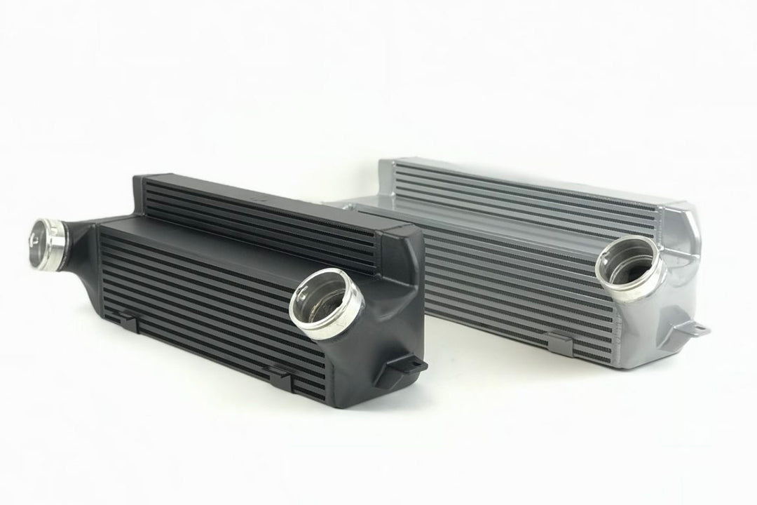 CSF #8127 BMW E8X/E9X N54/N55 High-Performance Stepped Core Intercooler - Silver