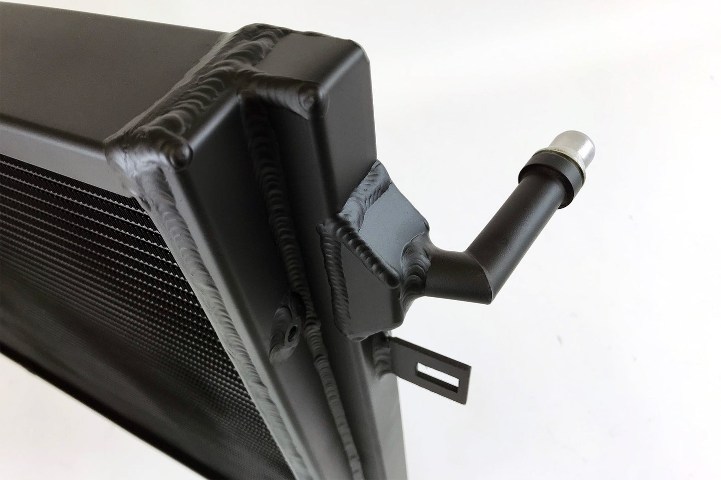 CSF #8131B BMW F3X/F2X B58/B48 Triple-Pass Heat Exchanger w/ Rock Guard - Black