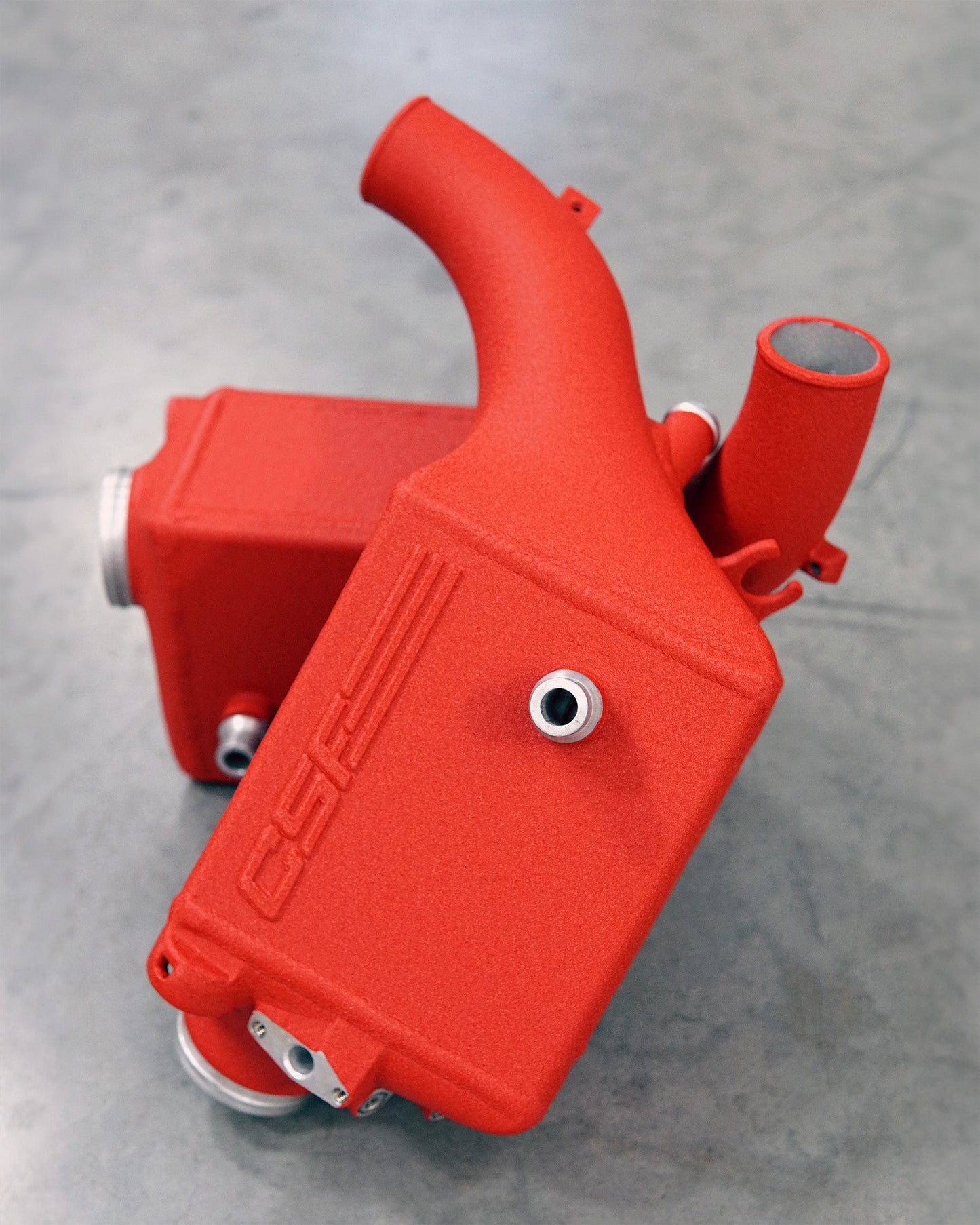 CSF #8178 BMW F9X M5/M8 Twin Charge-Air-Cooler Set custom finish - Crinkle Red +$200.00