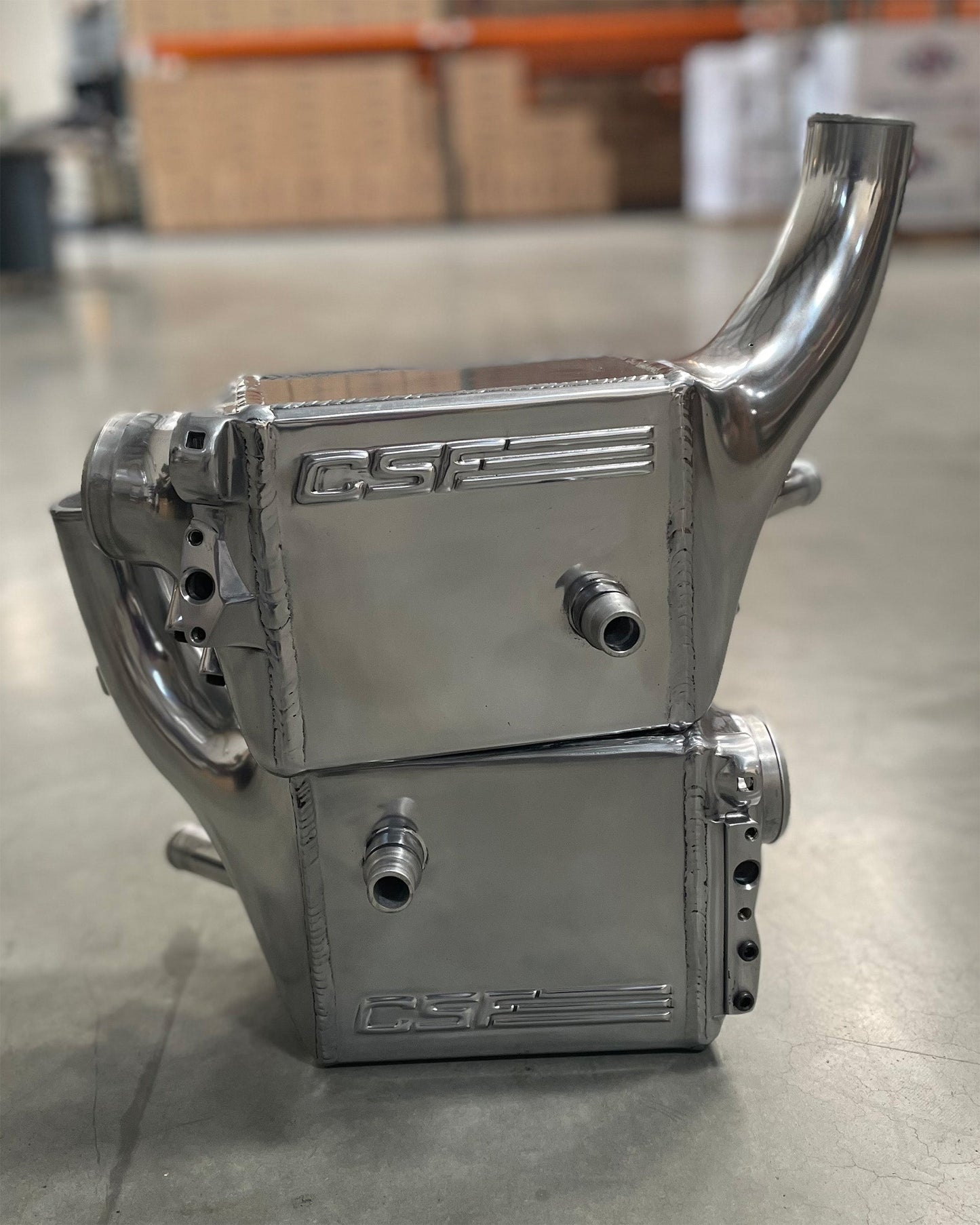 CSF #8178 BMW F9X M5/M8 Twin Charge-Air-Cooler Set custom finish - Frozen Polish +$900.00