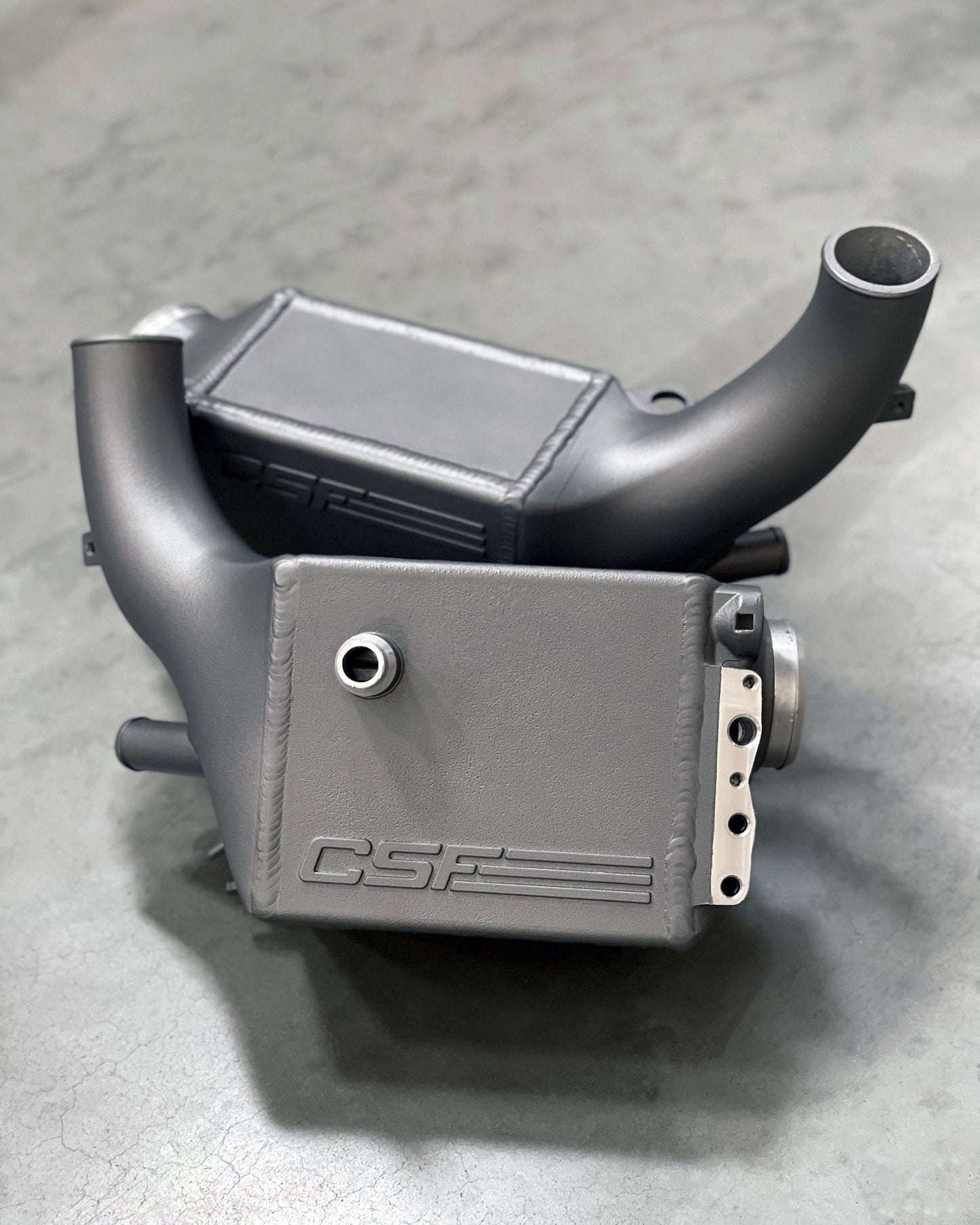 CSF #8178 BMW F9X M5/M8 Twin Charge-Air-Cooler Set custom finish - Heat Dispersion Thermal Coating - Space Grey +$200.00