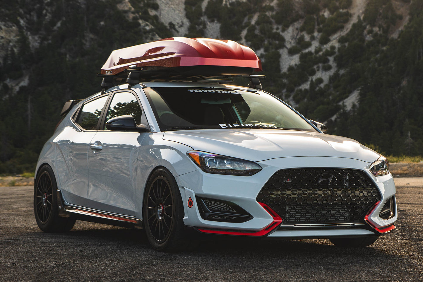 CSF #8192B Hyundai Veloster N / i30 N Stepped-Core Intercooler - Black