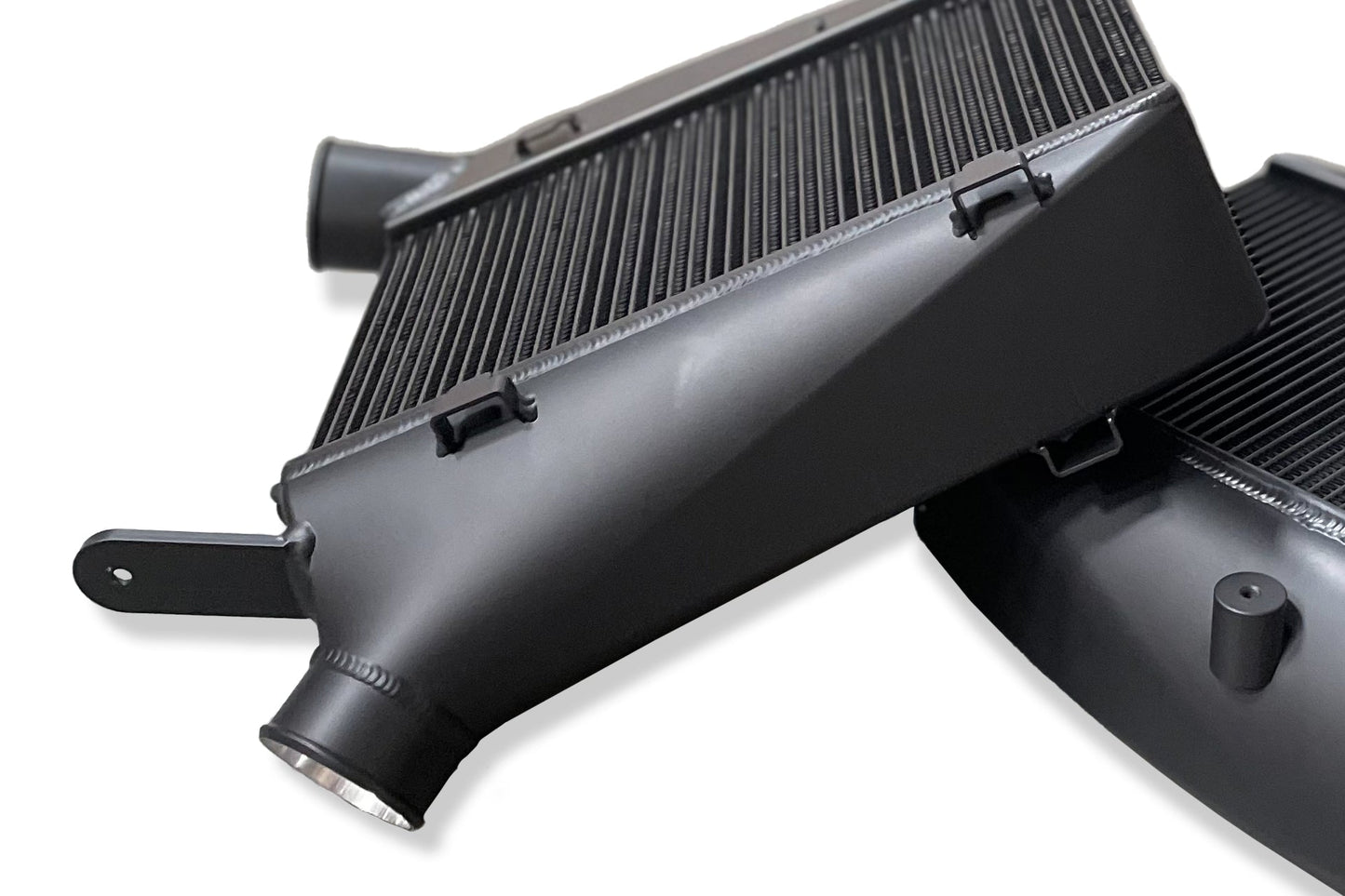 CSF #8194B Audi C8 RS6/RS7 High-Performance Twin Intercooler Set - Thermal Dispersion Black