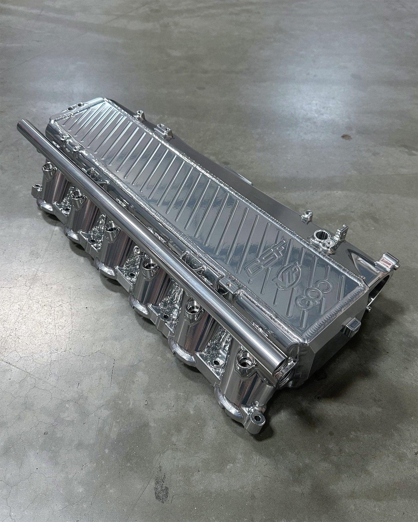 CSF #8300C BMW Gen 1 B58 Charge Air Cooler Manifold - Custom Finish custom finish - Super Chrome