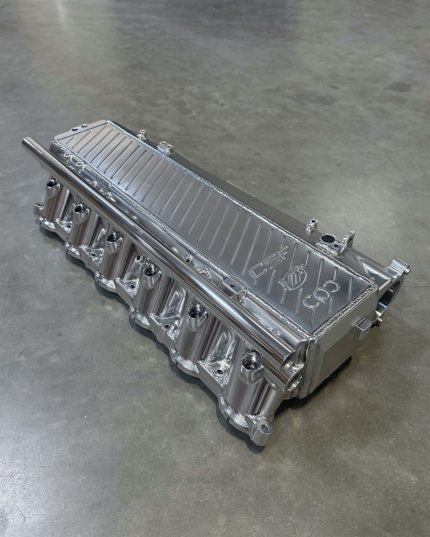 CSF #8300C BMW Gen 1 B58 Charge Air Cooler Manifold - Custom Finish custom finish - Frozen Polished (inquire for pricing)