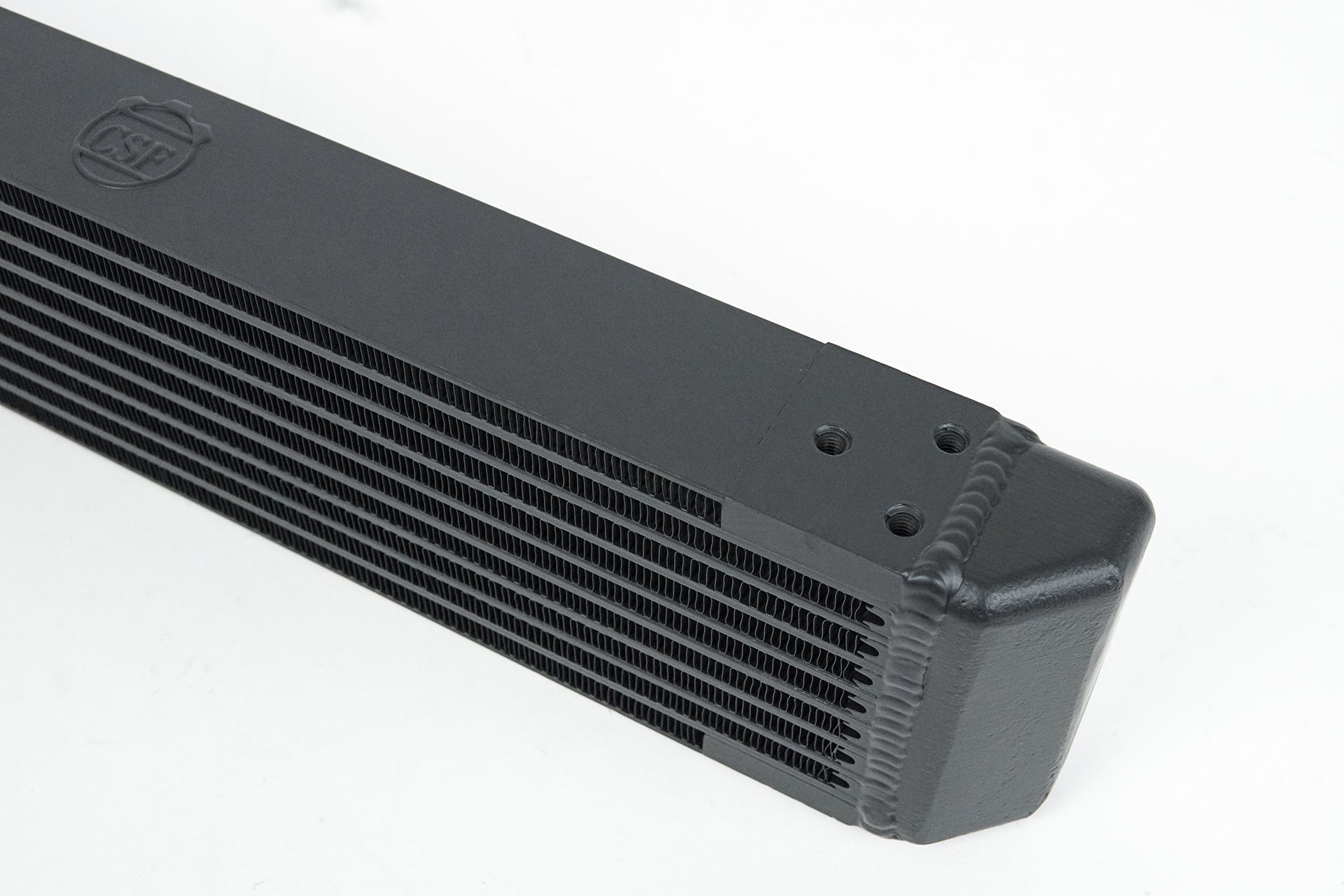CSF #8202 Universal Single-Pass Oil Cooler / RSR Porsche / M22 x 1.5 / 22L x 4.75H x 2.16W