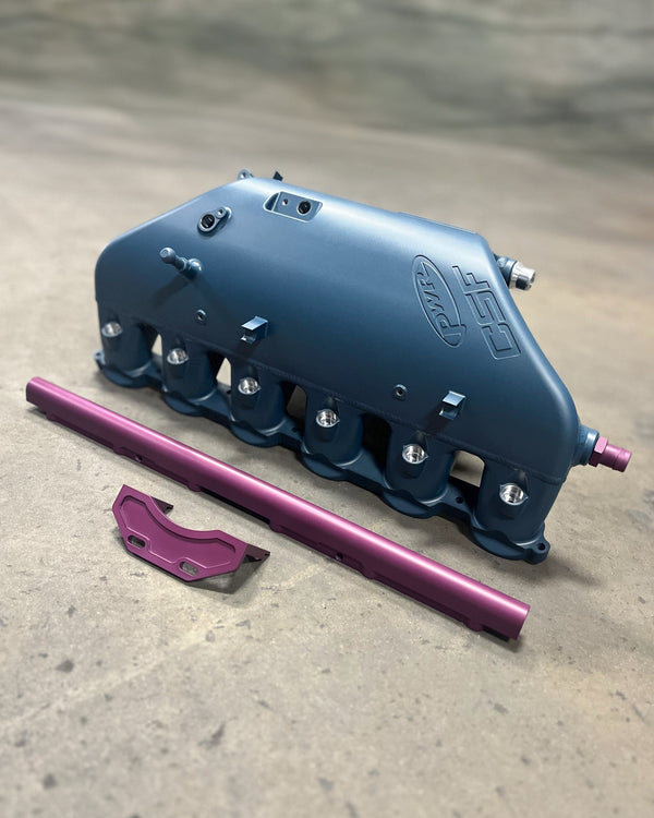 Blue Titanium with Black Cherry Rail & Hardware