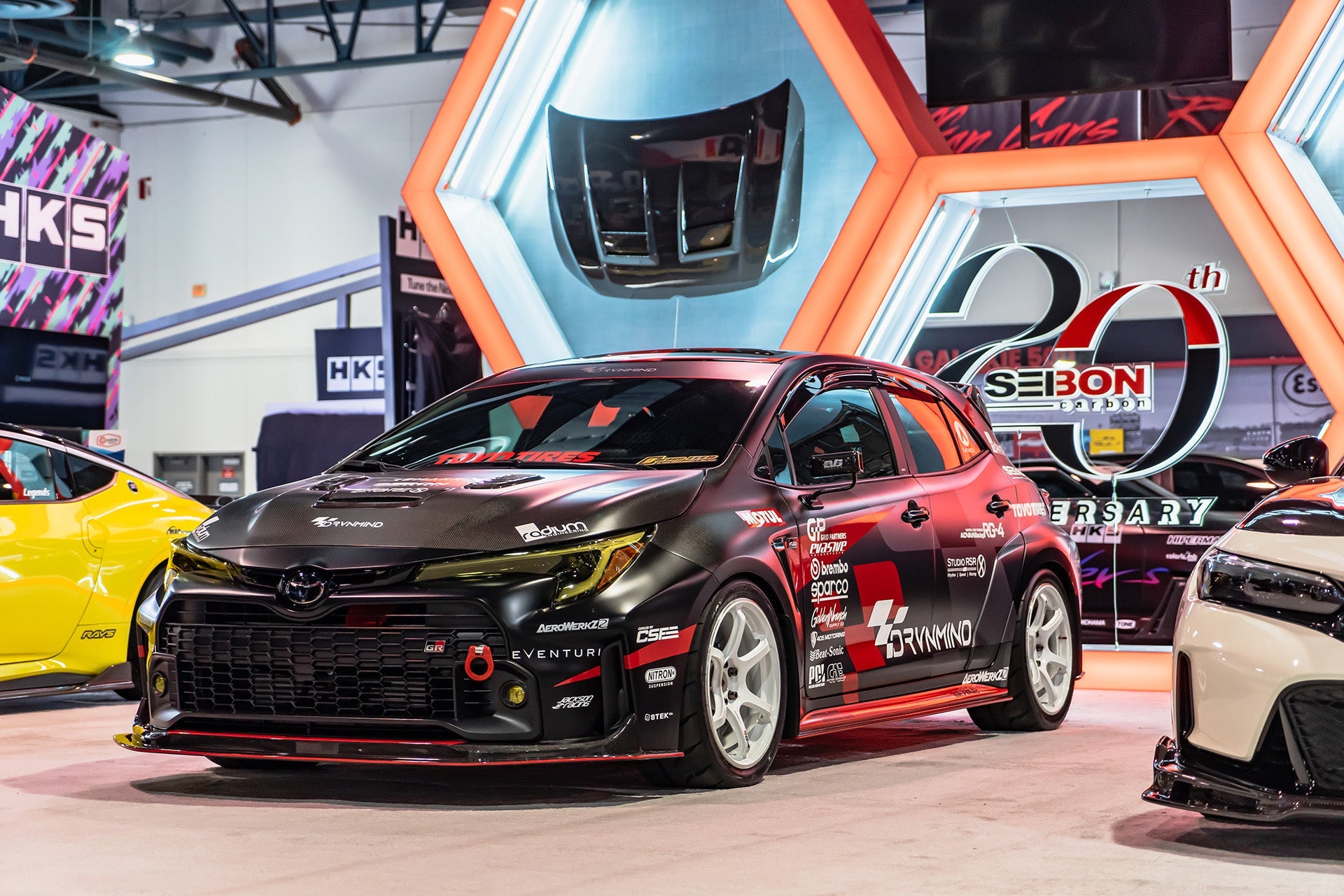 CSF #8285B Toyota GR Corolla Stepped-Core Intercooler - Black