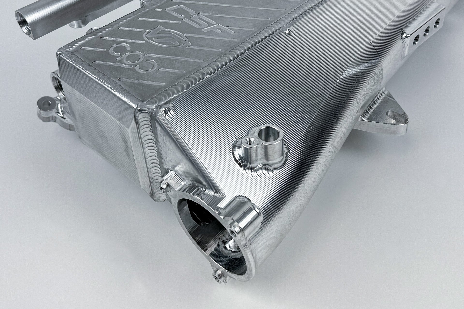 CSF #8300 BMW Gen 1 B58 Charge Air Cooler Manifold - Raw Billet