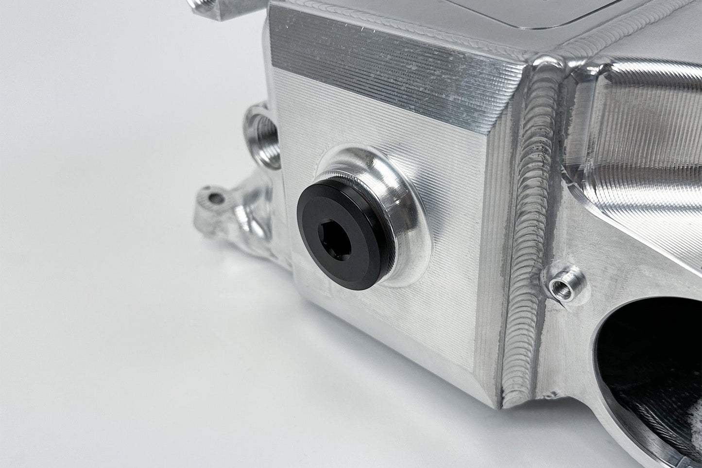 CSF #8400 BMW Gen 2 B58 Race X Charge Air Cooler Manifold - Raw Billet