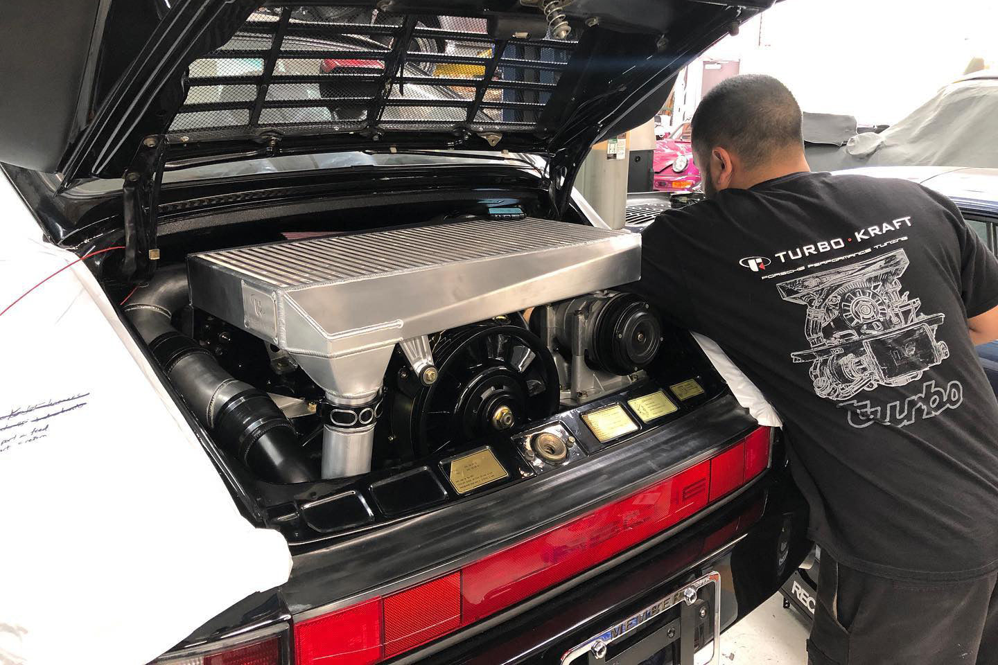 CSF #930 110 330 TK Turbo Kraft Porsche 911/930 Turbo EFI Full-Width Intercooler Package