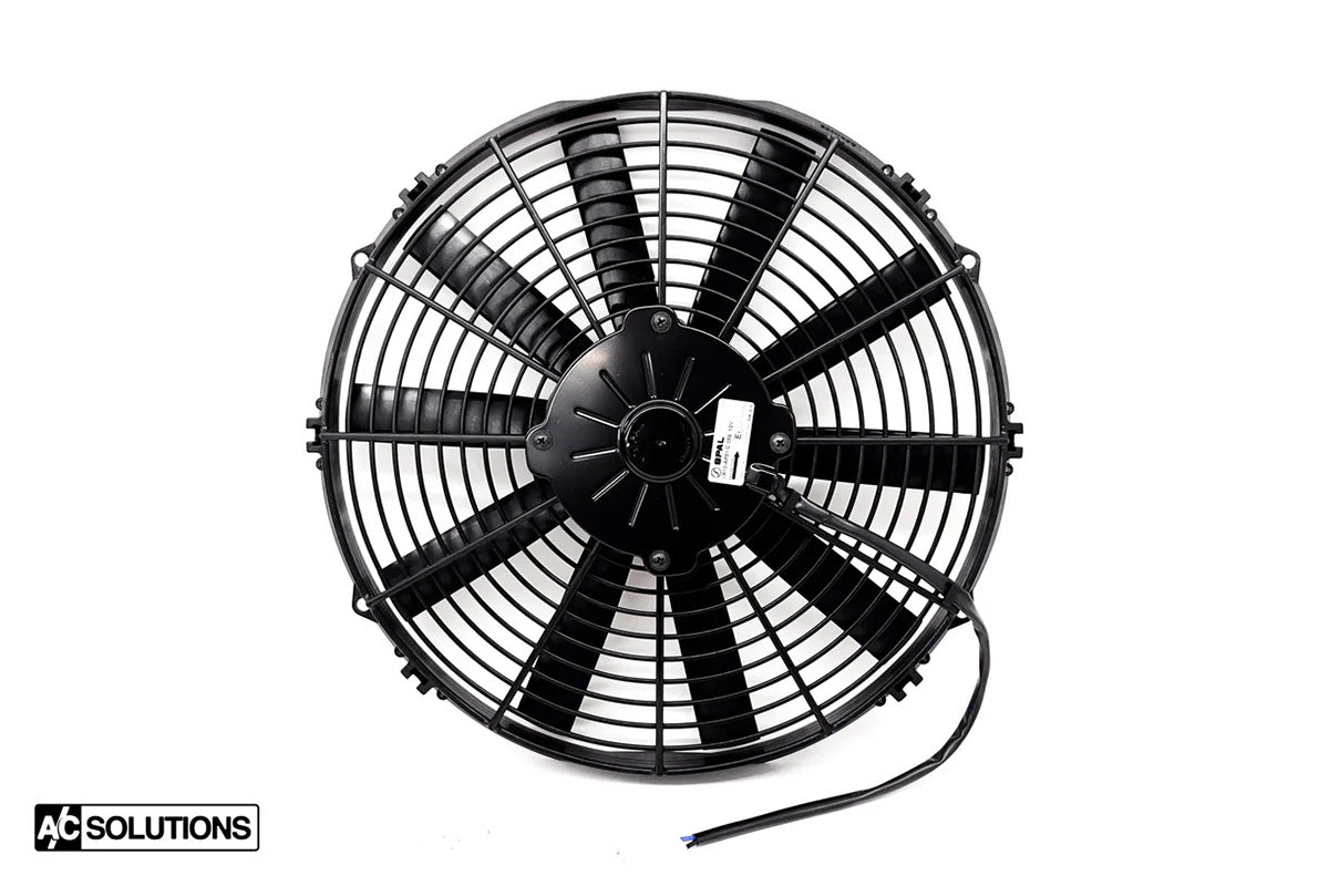 CSF #ACS-28-CSF-SPAL-KIT A/C Solutions CSF BMW E28 Parallel Flow Condenser + 13" SPAL Fan Combo