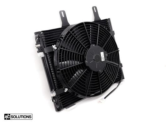 CSF #ACS-30-CSF-SPAL-KIT A/C Solutions CSF BMW E30 Parallel Flow Condenser + 13" SPAL Fan Combo