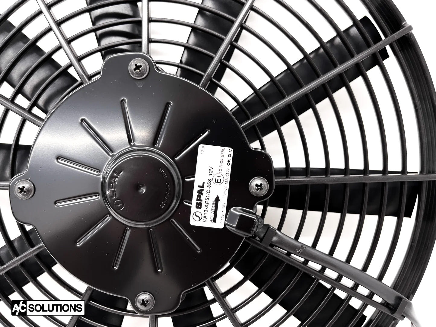CSF #ACS-30-CSF-SPAL-KIT A/C Solutions CSF BMW E30 Parallel Flow Condenser + 13" SPAL Fan Combo