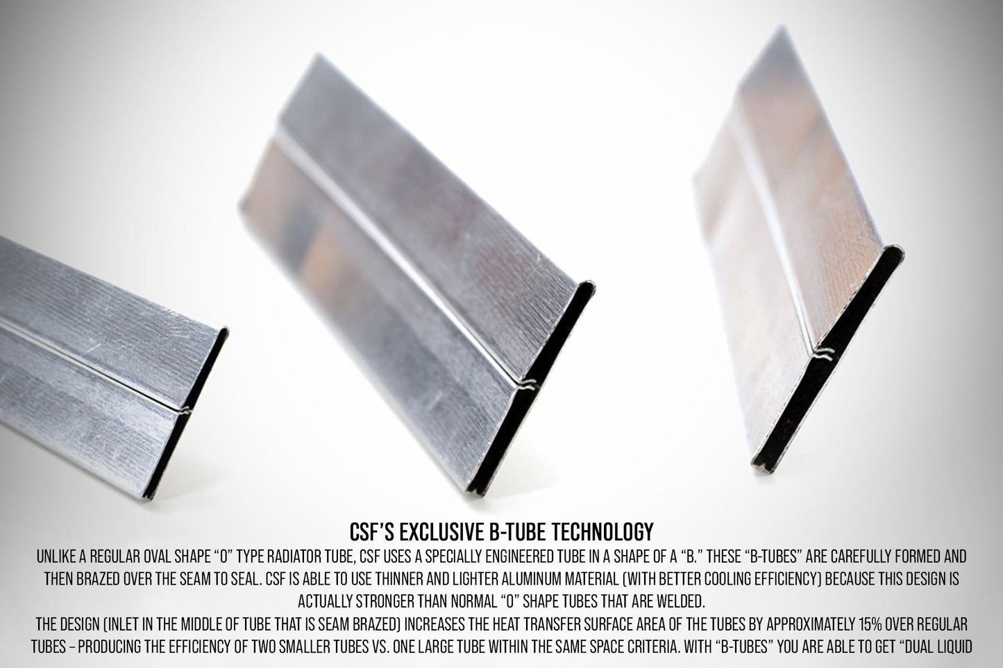 CSF #2858X Universal Half Radiator - Evo 7/8/9 / 92-00 Civic - w/ SPAL Fan & Shroud