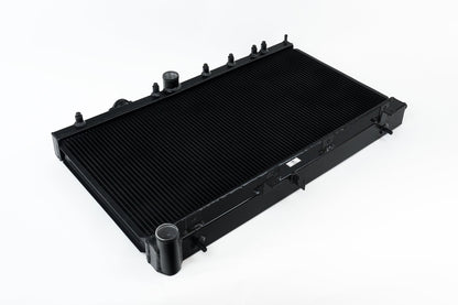CSF #3076B 02-07 Subaru Impreza WRX/STI All-Aluminum Radiator - w/ filler neck - Black
