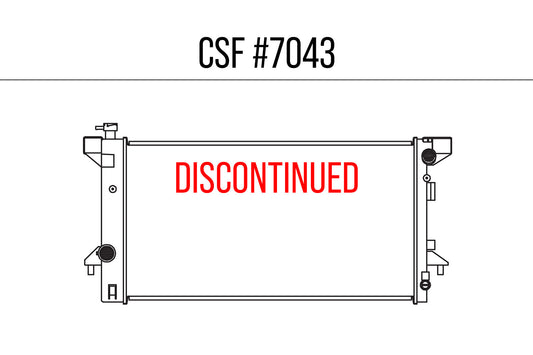 CSF #7043 CSF 7043 - 10-14 Ford F-150 SVT Raptor Radiator (Discontinued)