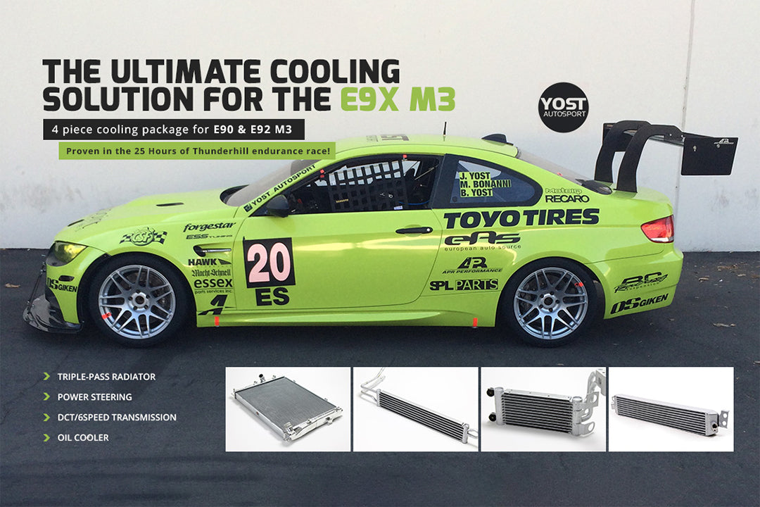 CSF #8042 BMW E9X M3 / 335i Race-Spec Transmission/Oil Cooler