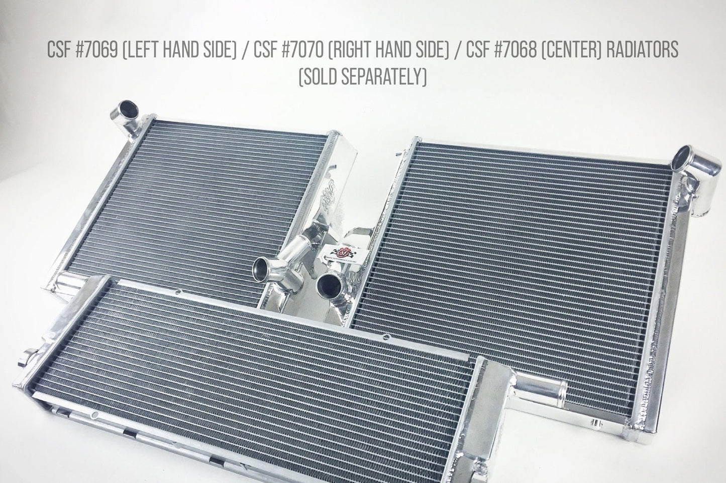 CSF #7069 Porsche 991 Turbo / GT3/RS/CUP / 981 Spyder / GT4 (Left) All-Aluminum Radiator