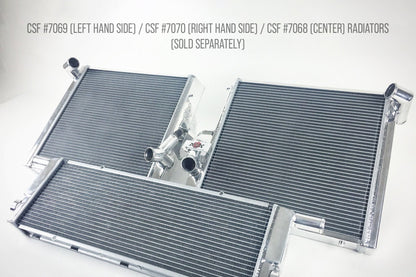 CSF #7069 Porsche 991 Turbo / GT3/RS/CUP / 981 Spyder / GT4 (Left) All-Aluminum Radiator