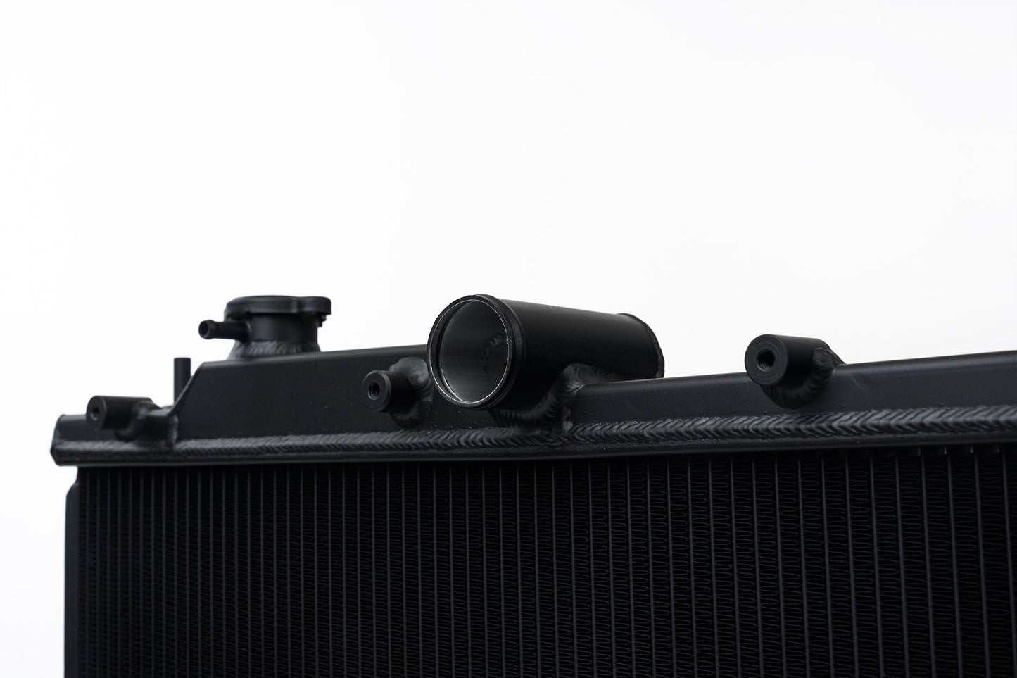 CSF #7095B 08-14 Subaru WRX / STI / 15-21 Subaru WRX 2-Row 42mm Race-Spec Radiator - Black