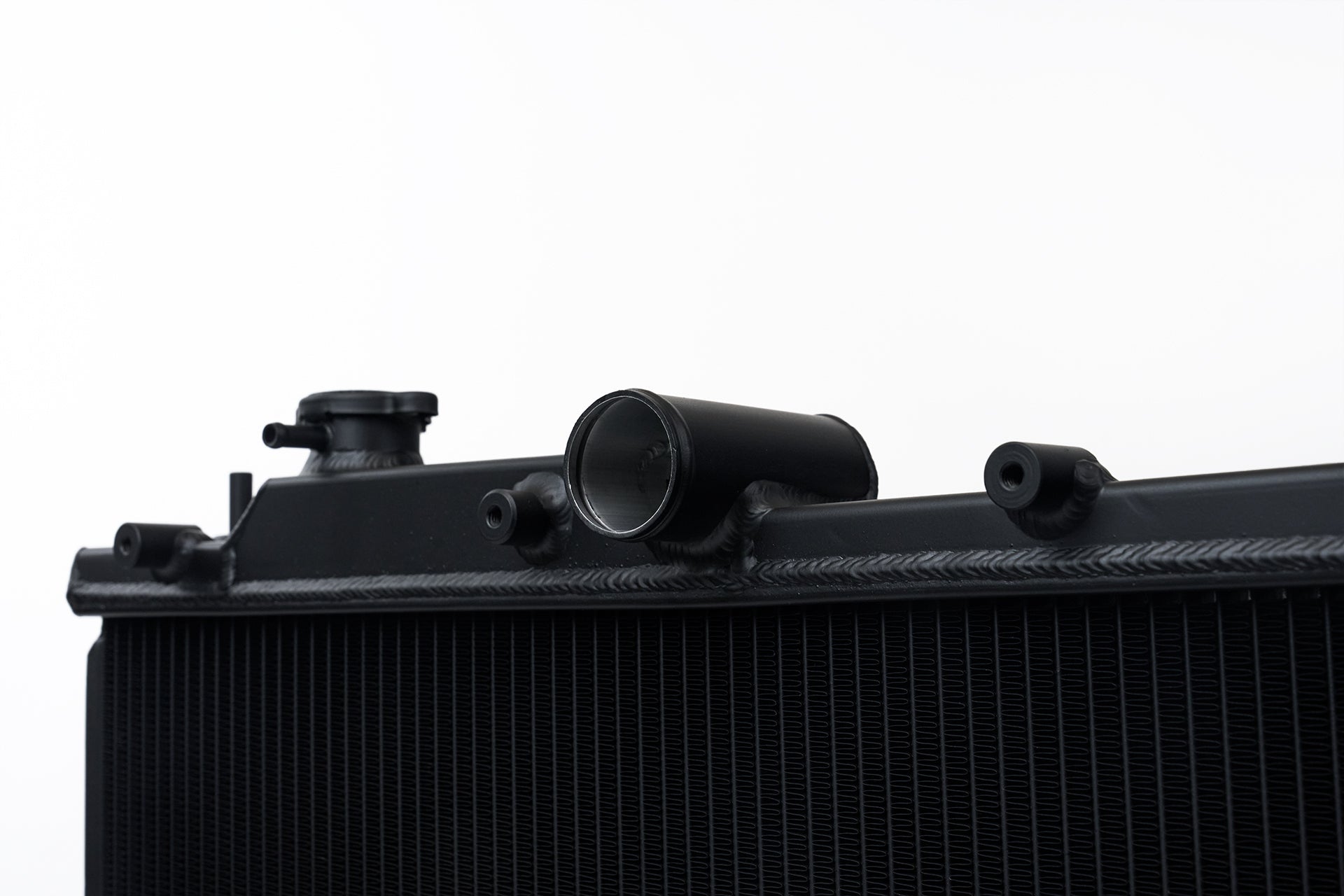 CSF #7095B 08-14 Subaru WRX / STI / 15-21 Subaru WRX 2-Row 42mm Race-Spec Radiator - Black