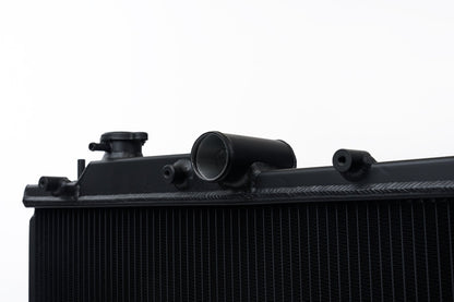 CSF #7095B 08-14 Subaru WRX / STI / 15-21 Subaru WRX 2-Row 42mm Race-Spec Radiator - Black