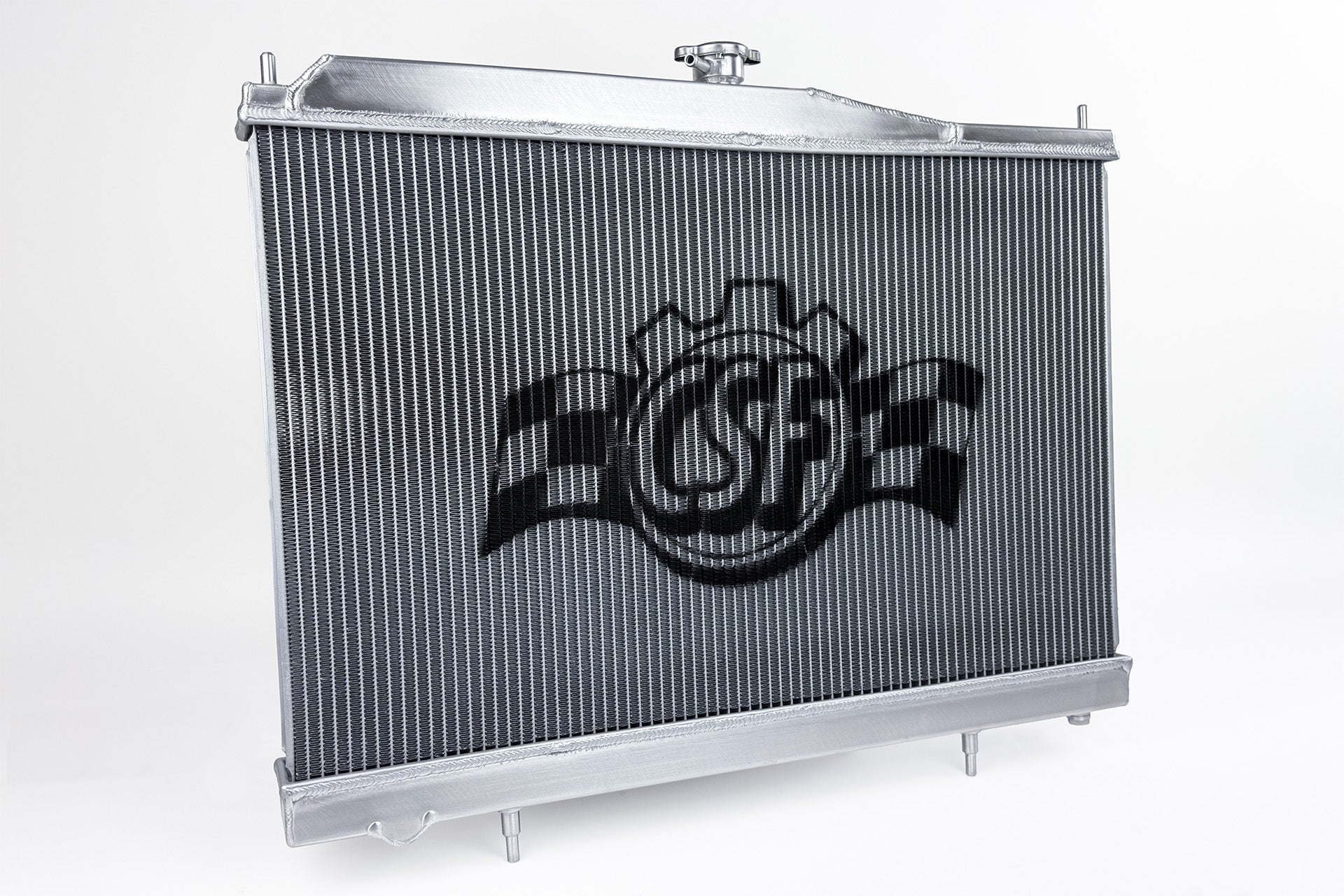 CSF #7230B R33 Skyline GT-R/GTS High-Performance All-Aluminum Radiator - Black