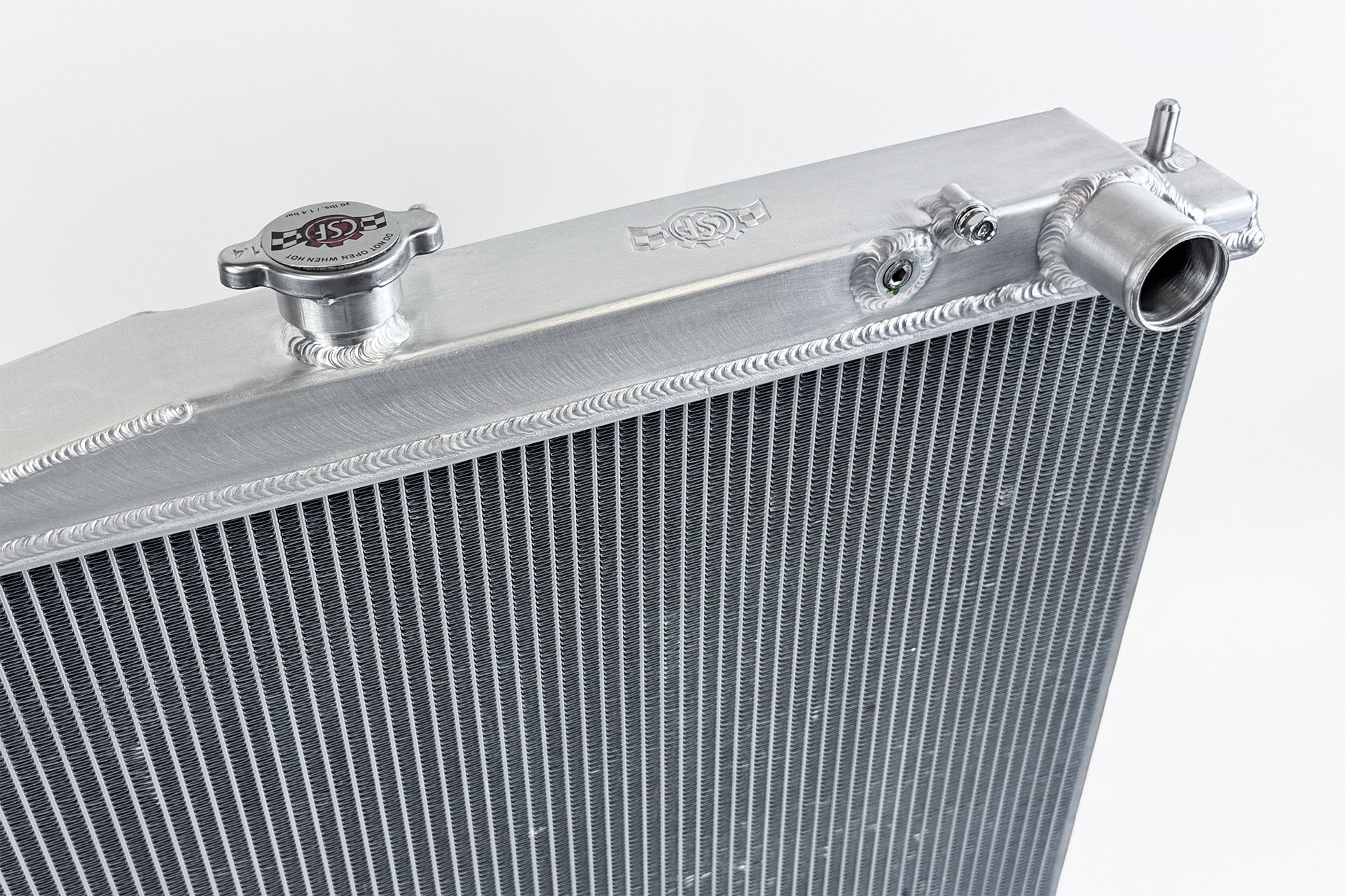 CSF #7230B R33 Skyline GT-R/GTS High-Performance All-Aluminum Radiator - Black