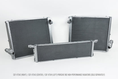 CSF #7243 Porsche 992 911 High-Performance All-Aluminum Radiator (Center)
